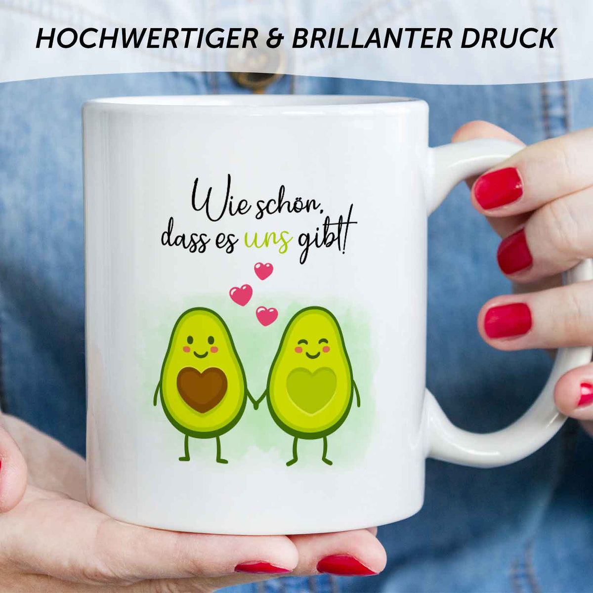 Tasse „Avocado Love“ – 330 ml