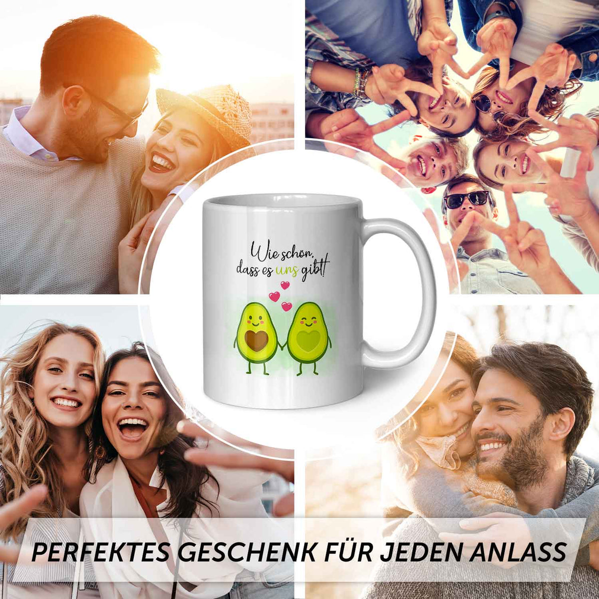 Tasse „Avocado Love“ – 330 ml
