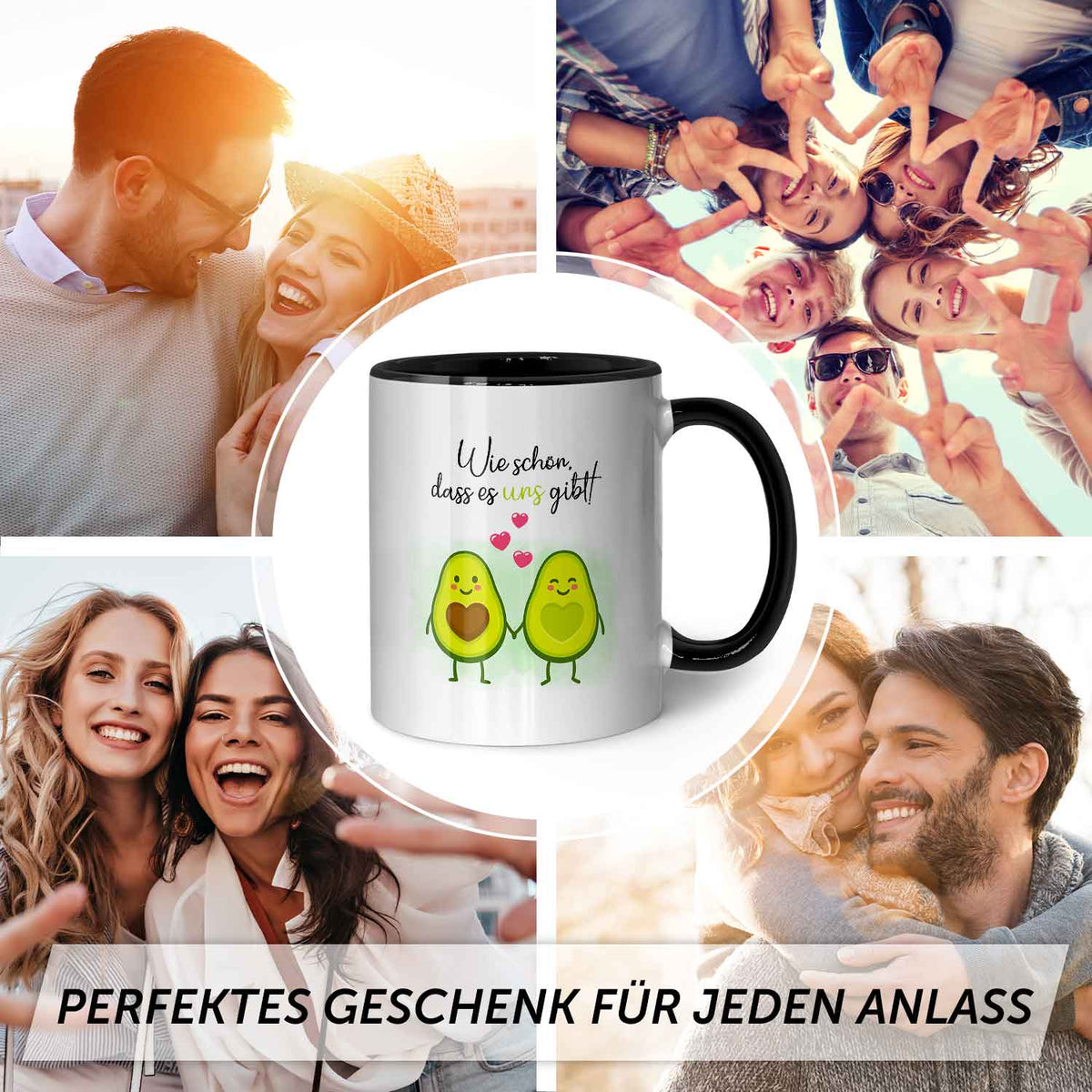 Tasse „Avocado Love“ – 330 ml