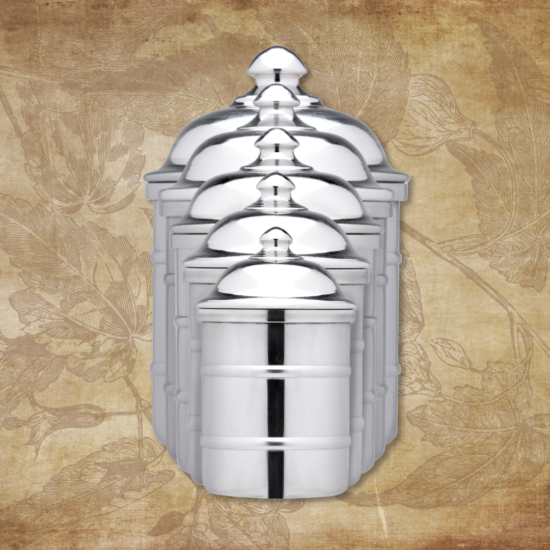 Gewürzdosen Palermo – 5er-Set aus Aluminium