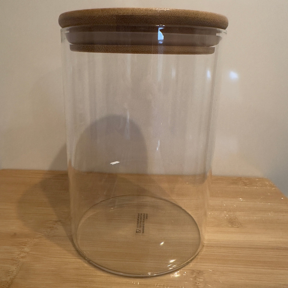 HYGROWGLAS Vorratsglas mit Hygrometer