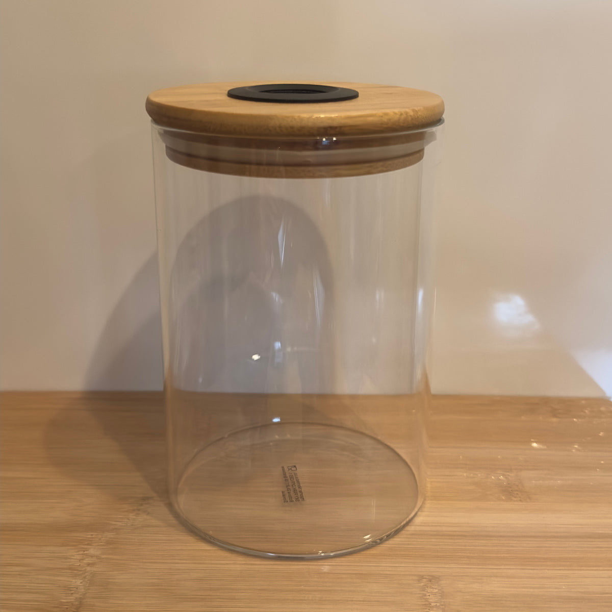 HYGROWGLAS Vorratsglas mit Hygrometer