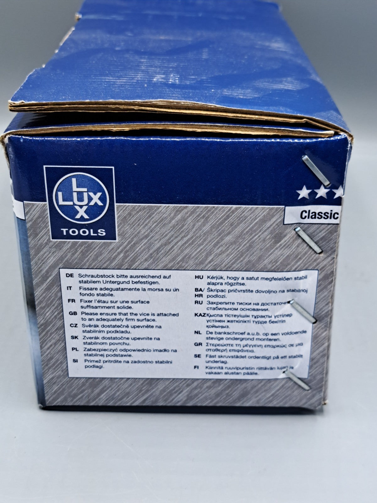 Lux Tools 105 mm Metal Workshop Vice A-01