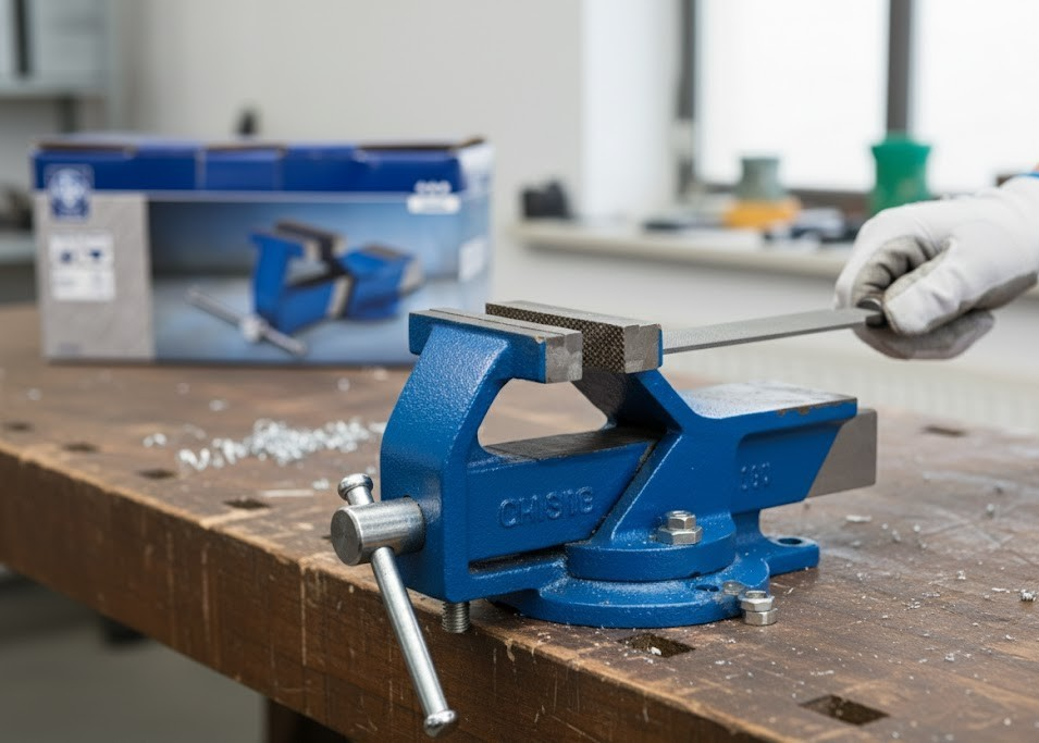 Lux Tools 105 mm Metal Workshop Vice A-01