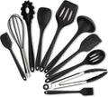 Silikon-Küchenhelfer mit Edelstahl – 10er-Set