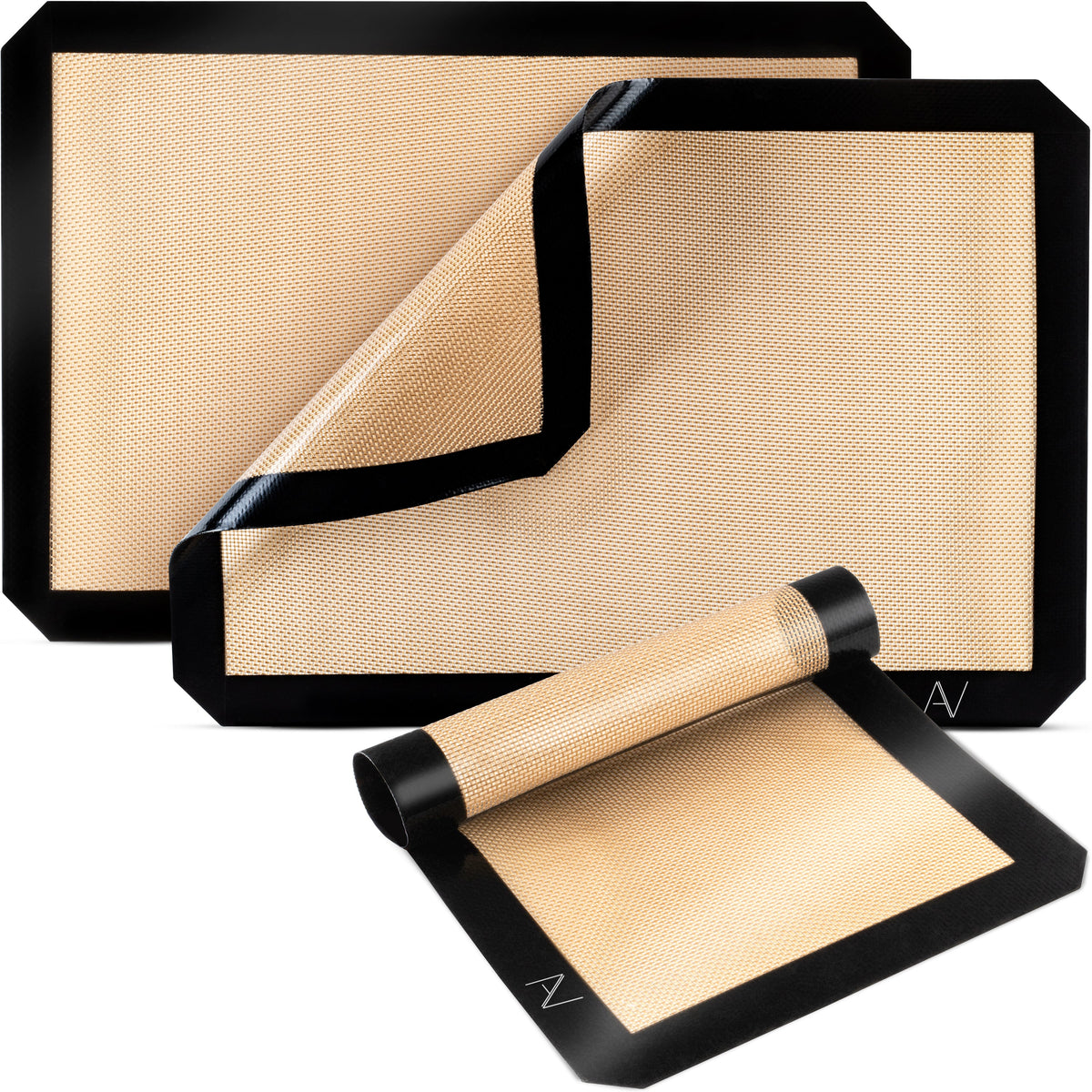 Silikon-Backmatten – 3er-Set