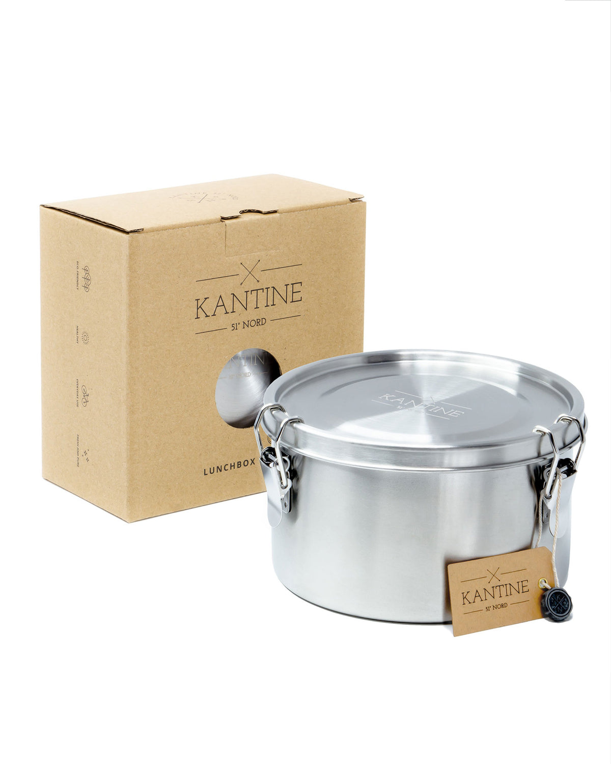 Tiffin Edelstahl-Lunchbox – 1.200 ml