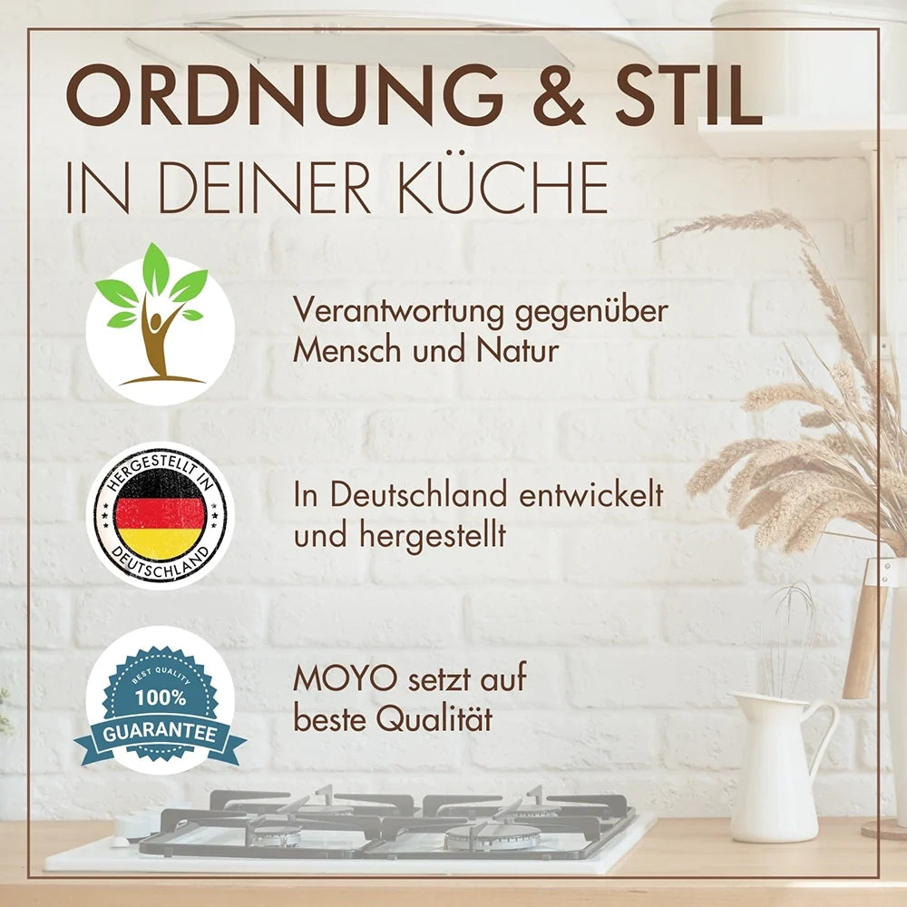 Luftdichte Vorratsgläser – 6er-Set