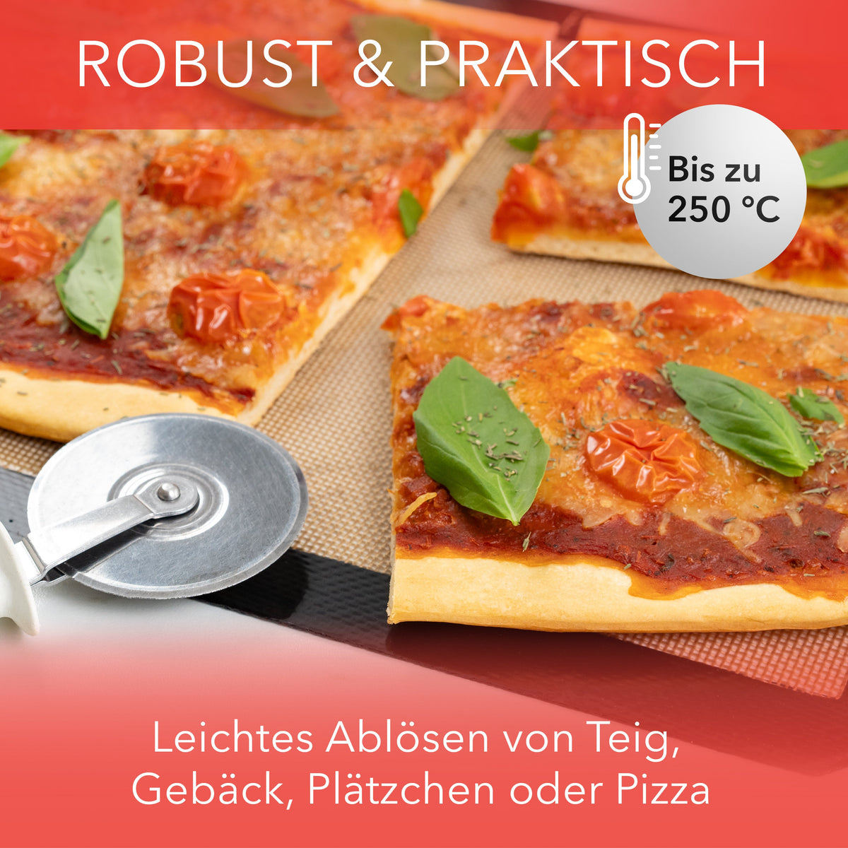 Silikon-Backmatten – 3er-Set
