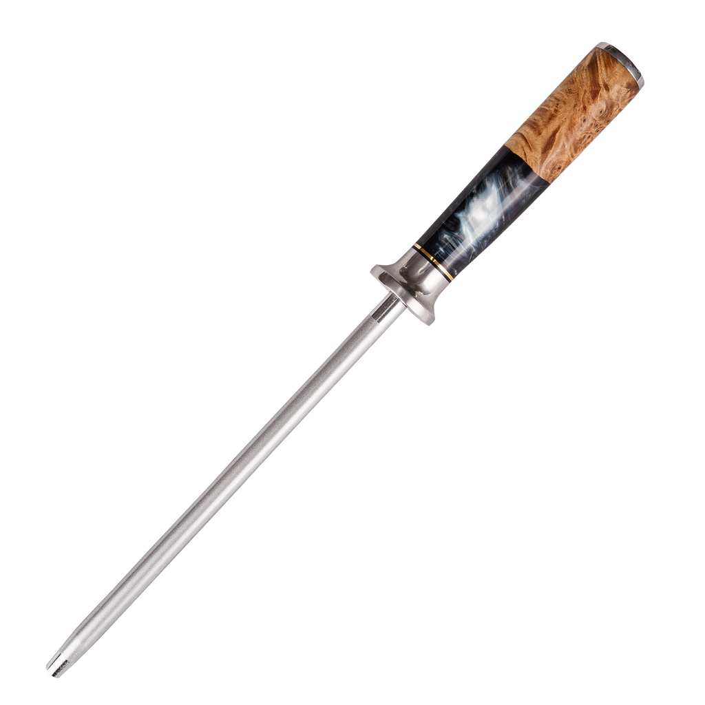 Onyx Wetzstahl mit Holzgriff & Geschenkbox