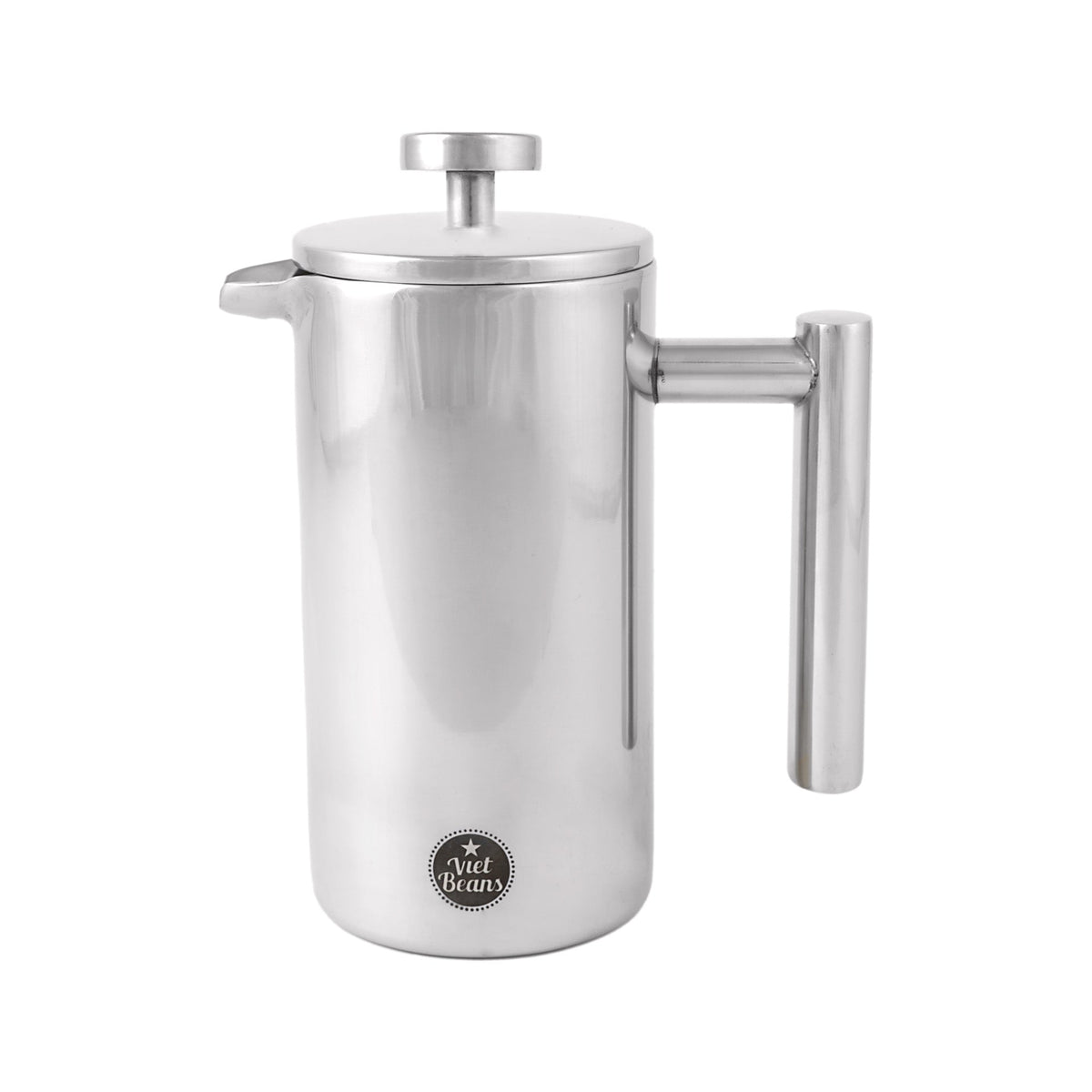 French Press aus Edelstahl – doppelwandig