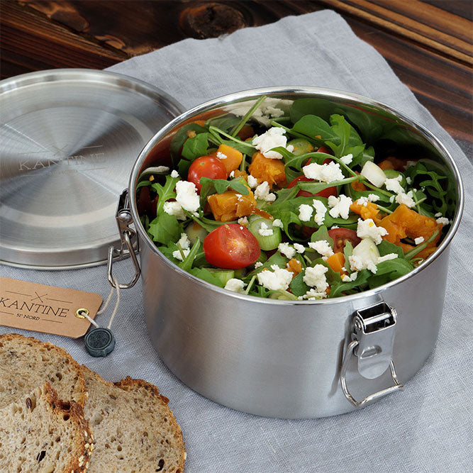 Tiffin Stainless Steel Lunchbox – Leakproof & Plastic-Free, 1,200 ml