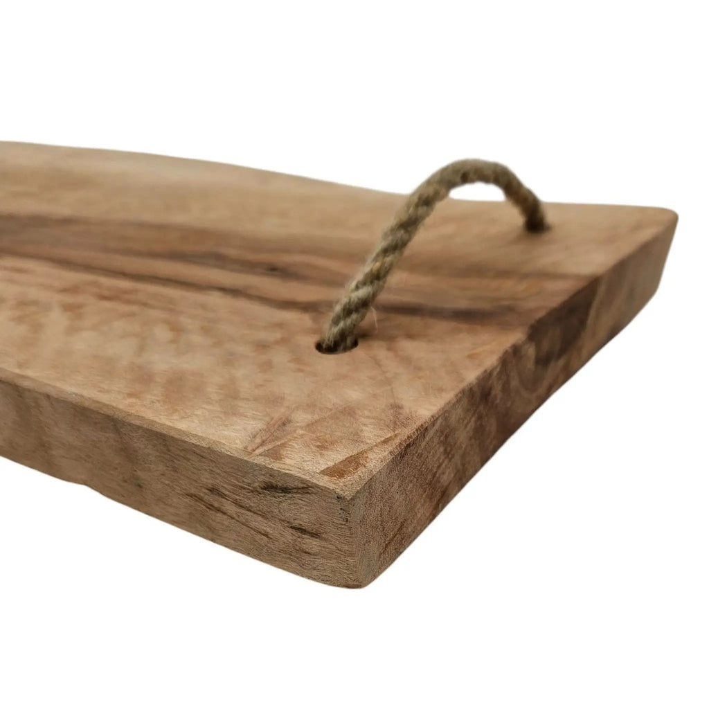 Long Wooden Serving Board & Tray – Brown, 50 cm